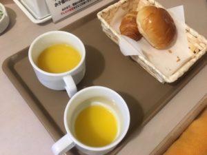 ファミリーロッジ旅籠屋東京新木場店朝食